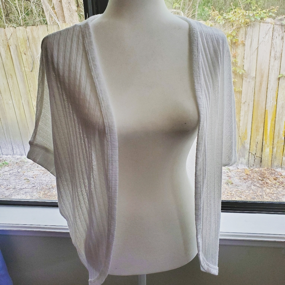 Aeropostale lightweight knit shrug -  size M